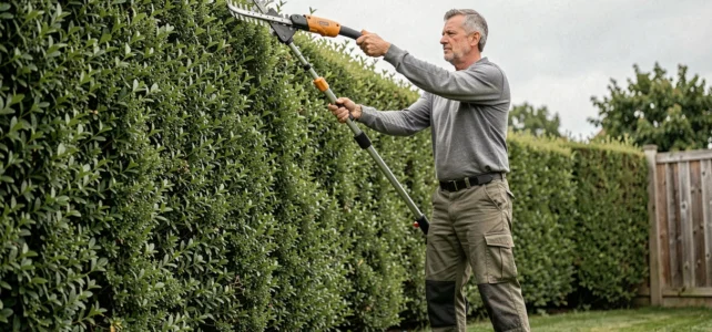 Comment bien choisir et utiliser un taille-haie télescopique pour votre jardin